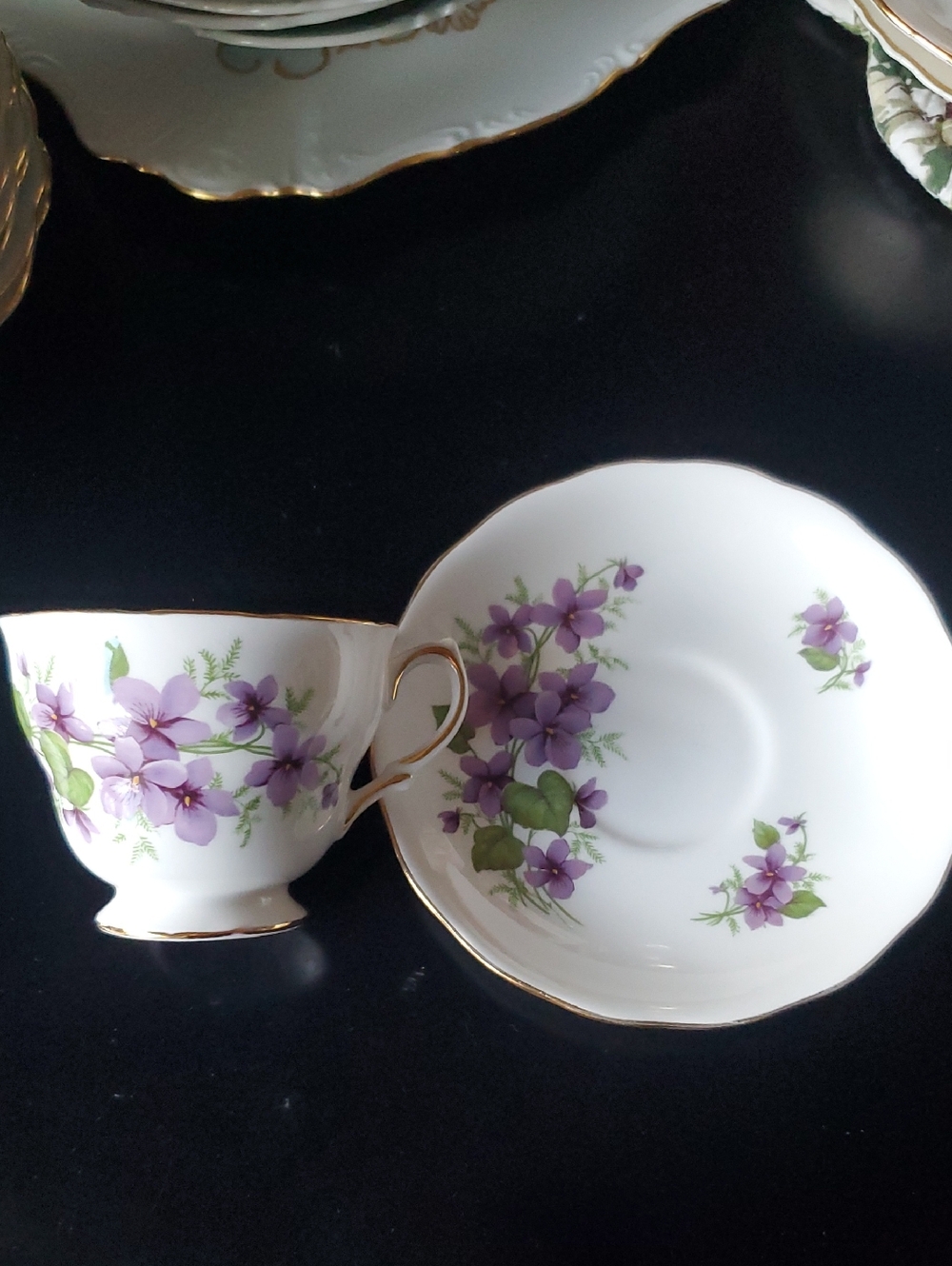 Royal Vale Teacup And Saucer England